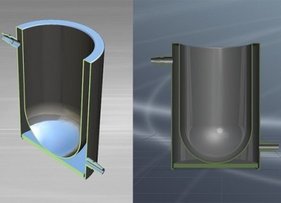 Double wall containers